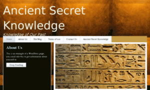 Ancientsecretknowledge.com thumbnail