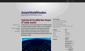 Ancientworldwonders.com thumbnail