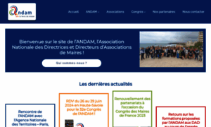 Andam.asso.fr thumbnail