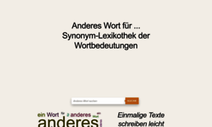 Anderes-wort-fuer.de thumbnail