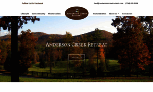 Andersoncreekretreat.com thumbnail