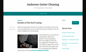 Andersonguttercleaning.com thumbnail