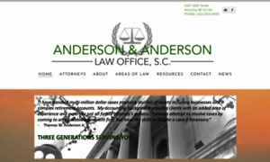 Andersonlawkenosha.com thumbnail