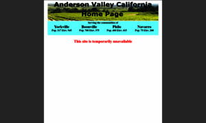 Andersonvalley.org thumbnail
