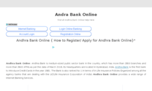 Andhra-bank-online.club thumbnail