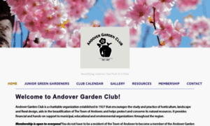 Andovergardenclub.org thumbnail