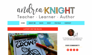 Andreaknightteacherauthor.com thumbnail