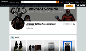 Andreascahling.com thumbnail