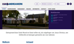 Andreaskerkapeldoorn.nl thumbnail