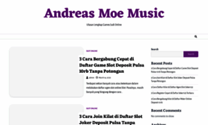 Andreasmoemusic.com thumbnail