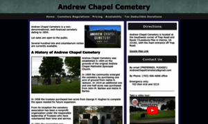 Andrewchapelcemetery.com thumbnail