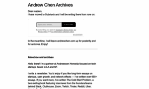 Andrewchen.co thumbnail