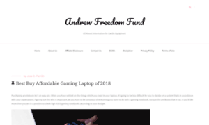 Andrewfreedomfund.com thumbnail