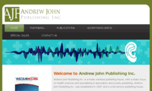 Andrewjohnpublishing.org thumbnail