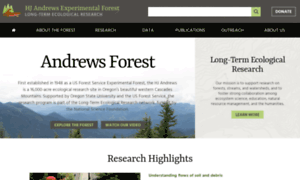 Andrewsforest.oregonstate.edu thumbnail