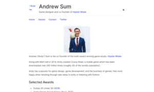 Andrewsum.com thumbnail