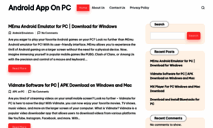 Androidapponpc.com thumbnail
