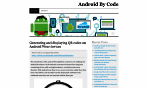 Androidbycode.wordpress.com thumbnail