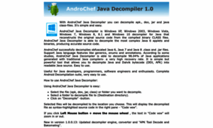 Androiddecompiler.com thumbnail