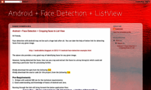 Androidfacedetectiontolistview.blogspot.com thumbnail