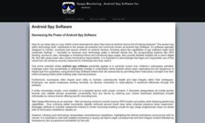 Androidspy-software.com thumbnail
