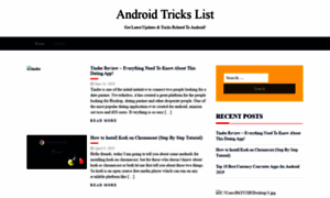 Androidtrickslist.com thumbnail