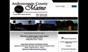 Androscoggincountymaine.gov thumbnail