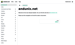 Andunix.net thumbnail