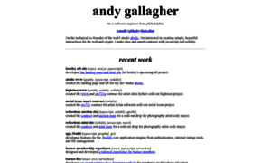 Andy-gallagher.com thumbnail