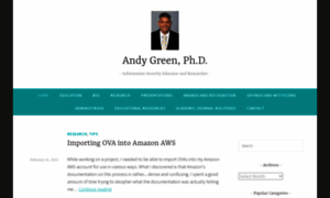 Andy-green.org thumbnail