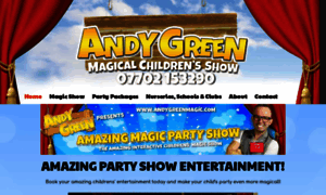 Andygreenmagic.com thumbnail