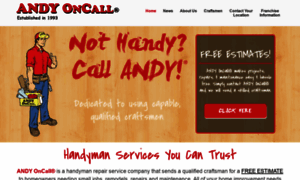 Andyoncall.com thumbnail