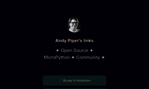 Andypiper.me thumbnail