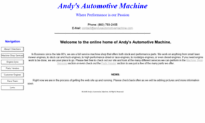 Andysautomotivemachine.com thumbnail
