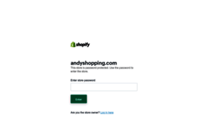 Andyshopping.com thumbnail