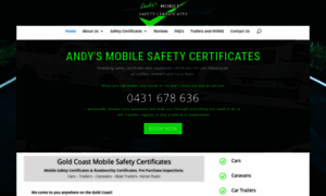 Andysmobilesafetycertificates.com.au thumbnail