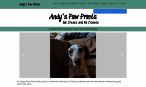 Andyspawprints.com thumbnail