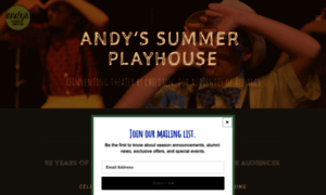 Andyssummerplayhouse.org thumbnail