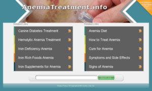 Anemiatreatment.info thumbnail