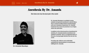 Anesthesiabydramanda.com thumbnail