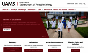 Anesthesiology.uams.edu thumbnail