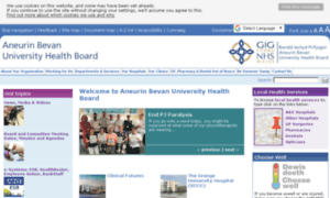 Aneurinbevanhb.wales.nhs.uk thumbnail