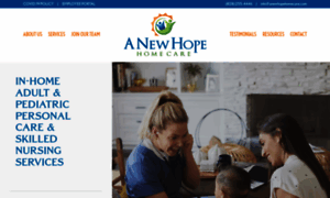 Anewhopehomecare.com thumbnail