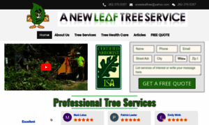 Anewleaftreeservice.com thumbnail