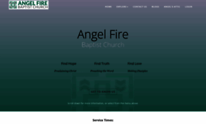 Angelfirebaptistchurch.org thumbnail