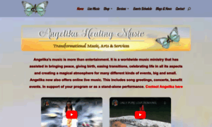 Angelikahealingmusic.com thumbnail