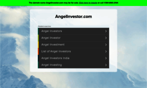 Angelinvestor.com thumbnail