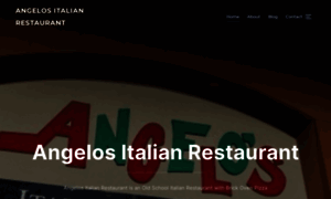 Angelos-italian-restaurant.com thumbnail