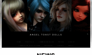 Angeltoastdolls.com thumbnail