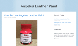 Angelus-leather-paint.mozello.com thumbnail